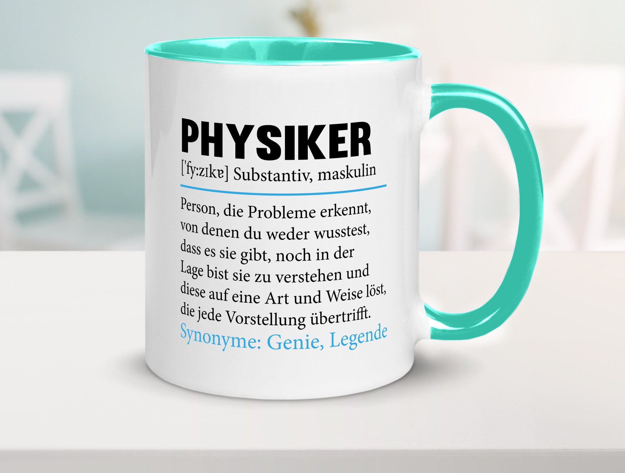 Physiker | Spruch Physik Beruf Definition v2 lustiger Geschenk Arbeit Kollegen