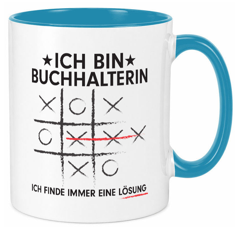 Lösung finden: Buchhalterin | Buchhaltung Humor v2 lustig Geschenkidee Geschenk