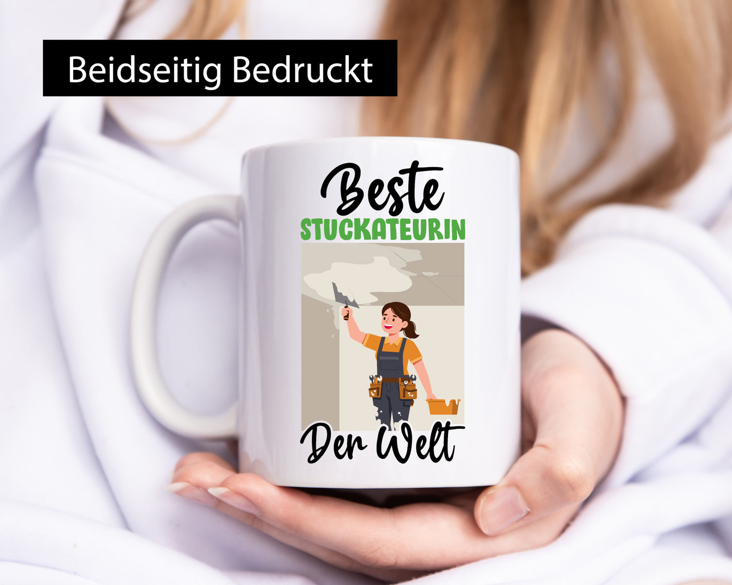 Bester Stuckateurin | Innenausbau lustiger Spruch Geschenk Humor Geschenkidee