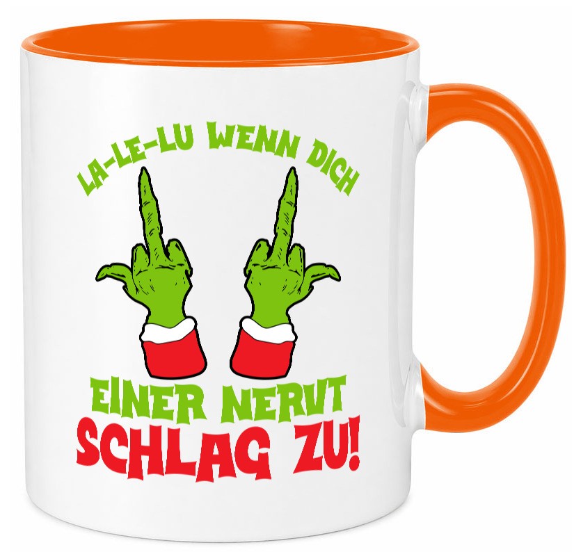 La Le Lu | Weihnachten Weihnachtsmuffel Lichter Humor Geschenkidee Tasse
