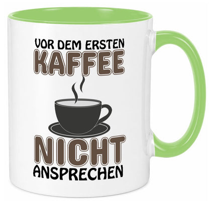 Nicht ansprechen lustiger Spruch Geschenk Humor Geschenkidee Tasse