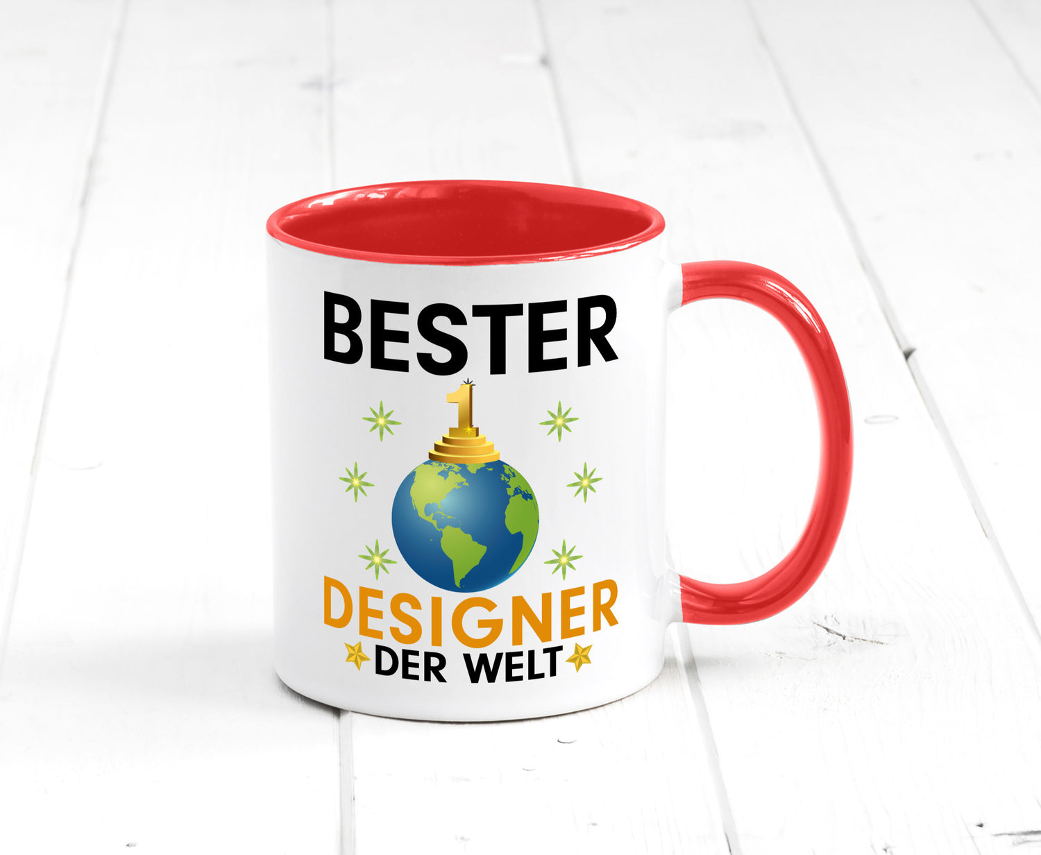 Welt Bester Designer Beruf | Mode Geschenk Arbeit Kollegen Büro lustiger Spruch