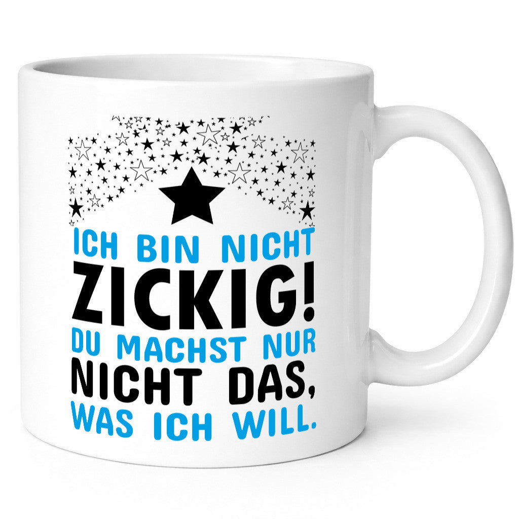 Ich bin keine Zicke lustig Humor Geschenkidee Geschenk Tasse