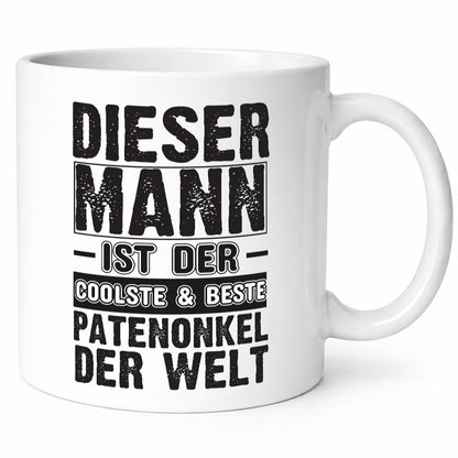 Coolster Patenonkel | Onkel Spruch Tasse Humor Geschenk Geschenkidee lustiger
