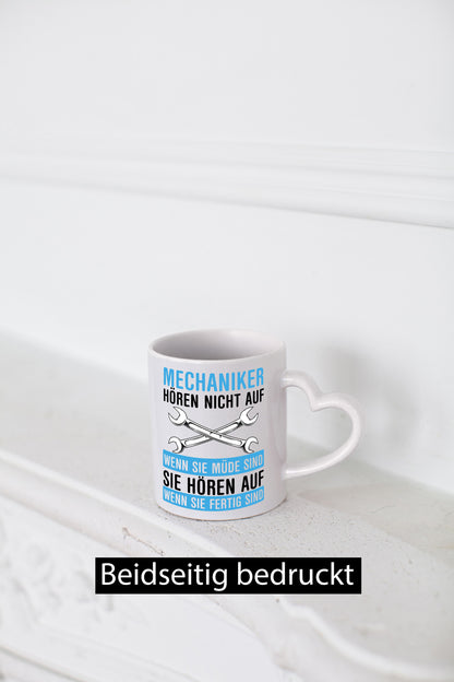 Mechaniker hören nicht auf | Werkstatt Auto Werkzeug Geschenk Humor