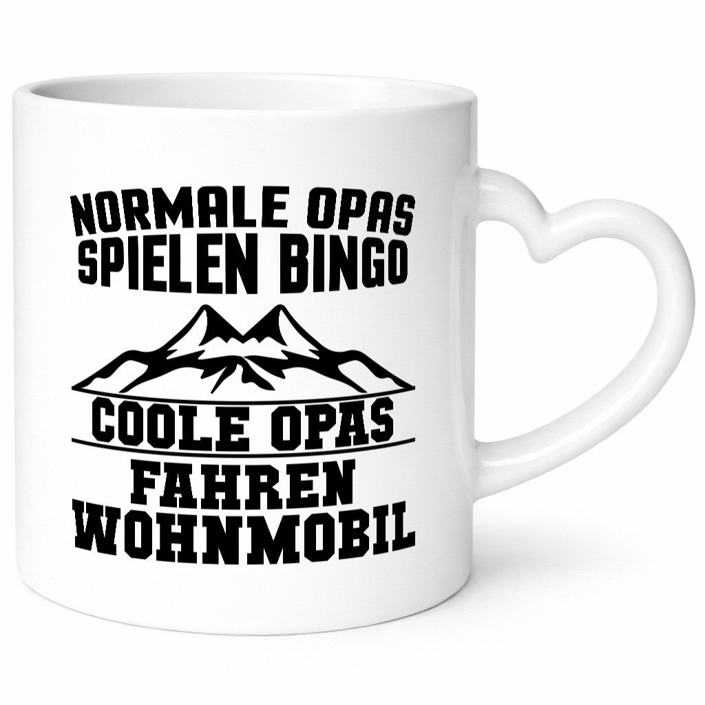 Opas spielen Bingo, coole fahren Wohnmobil | Berge Humor Familie Geschenkidee