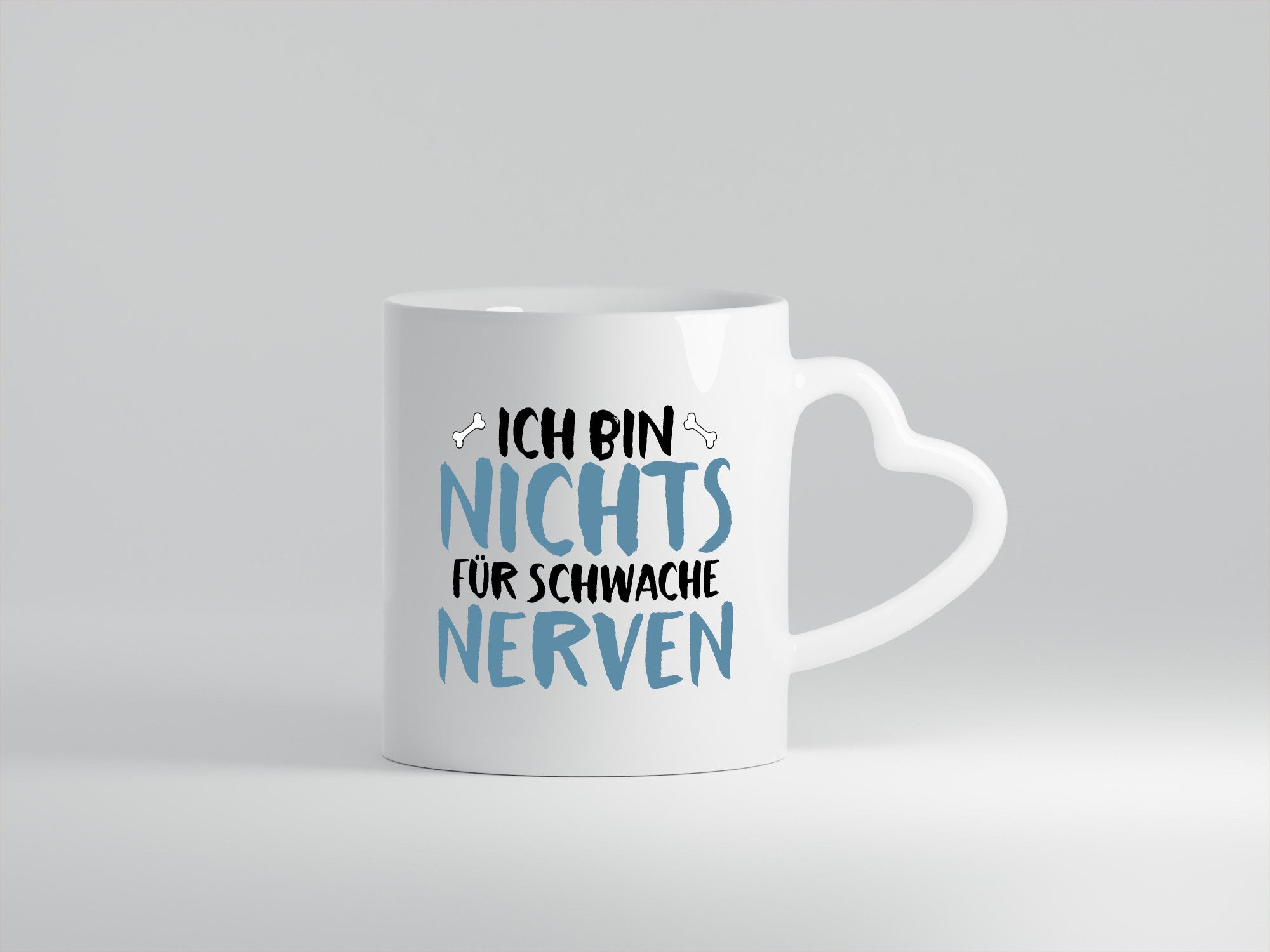 Nichts für schwache Nerven | Humor Temperament Spruch Geschenk Geschenkidee