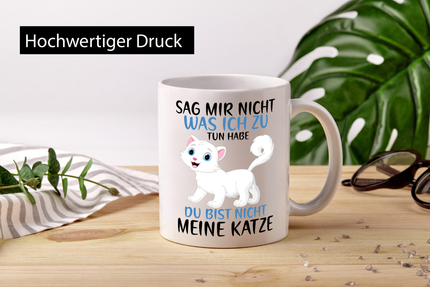 Sag mir nicht was ich zu tun habe | meine Katze Geschenk Tierliebhaber Humor