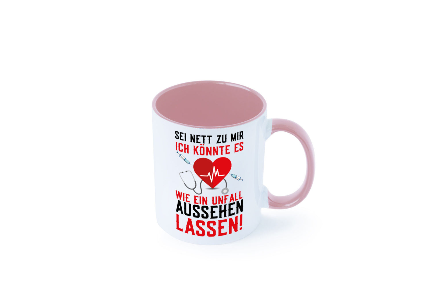 Sei nett zu mir | Krankenschwester Arzt Klinik Spritze v2 lustig Humor