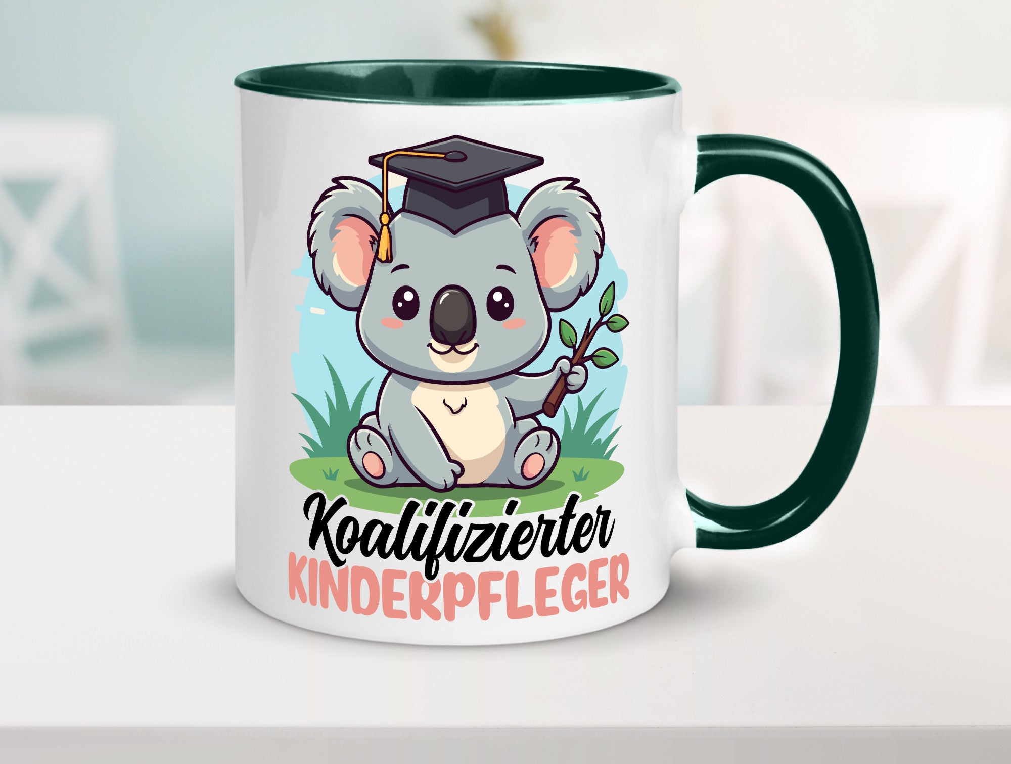 Koalifizierter Kinderpfleger | Pfleger Kinder Geschenkidee Humor Tasse