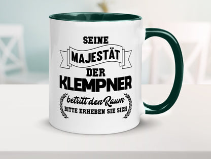 Der Klempner betritt den raum | Geschenk Humor Geschenkidee lustiger Spruch