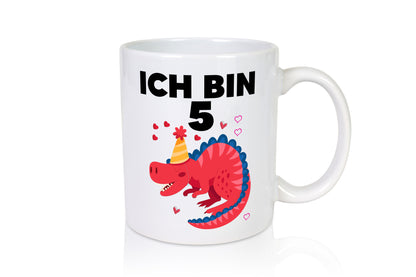 5. Geburtstag | Dino Dinosaurier 5 Jahre lustiger Spruch Geschenk Geschenkidee