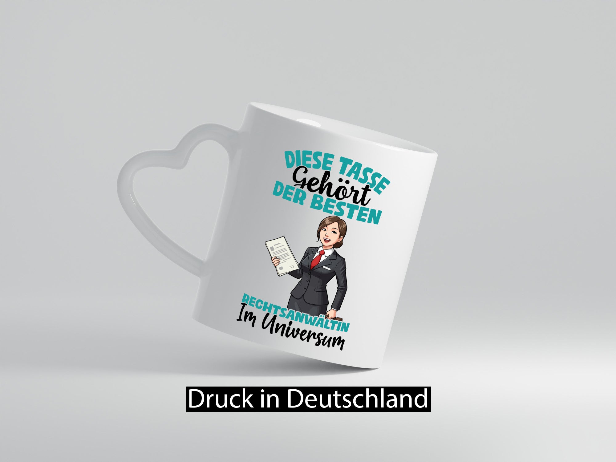 Im Universum: Rechtsanwältin | Jurstin Anwältin Humor Geschenkidee Tasse