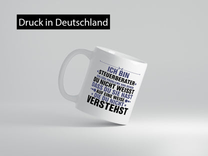Löse Probleme: Steuerberater | Steuern Geschenkidee Humor Tasse