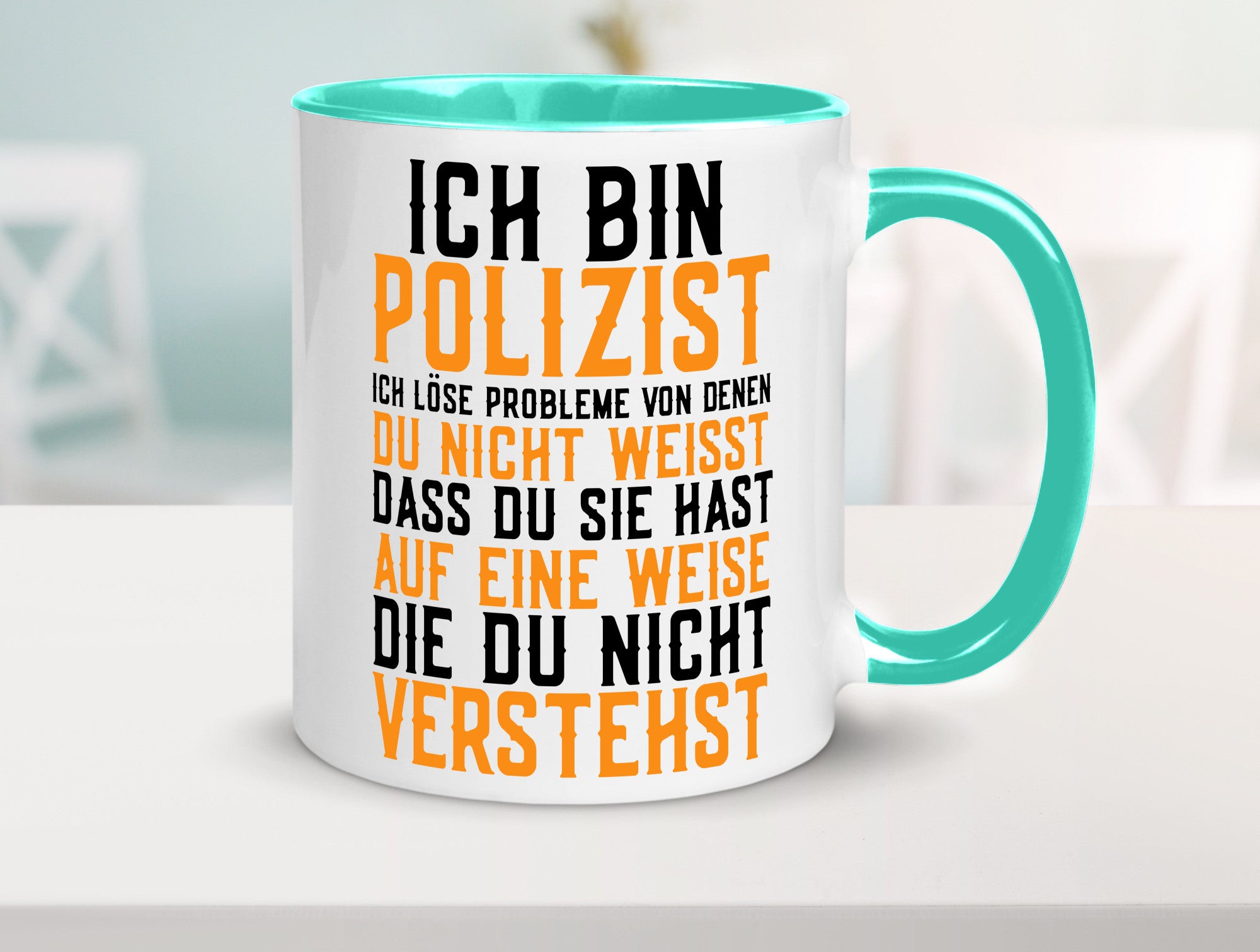 Ich bin Polizist | Polizei Beruf Job lustiger Spruch Geschenk Arbeit Kollegen