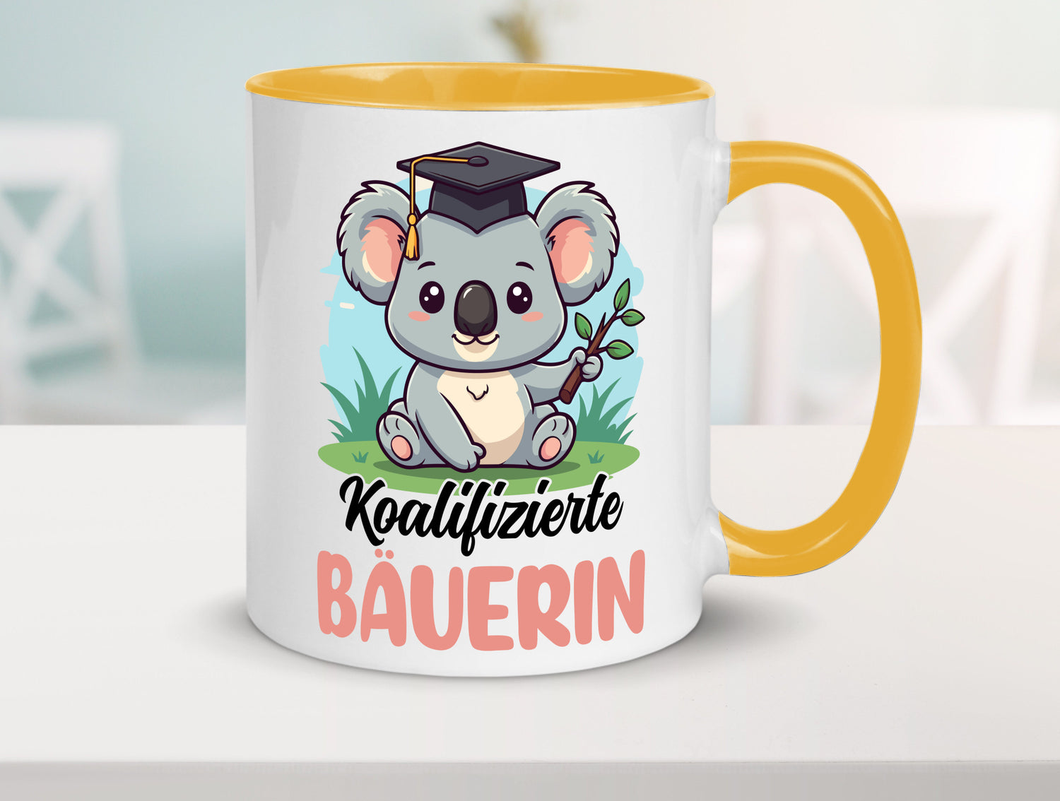Koalifizierte Bäuerin | Bauernhof Landwirtschaft lustiger Spruch Geschenk Humor