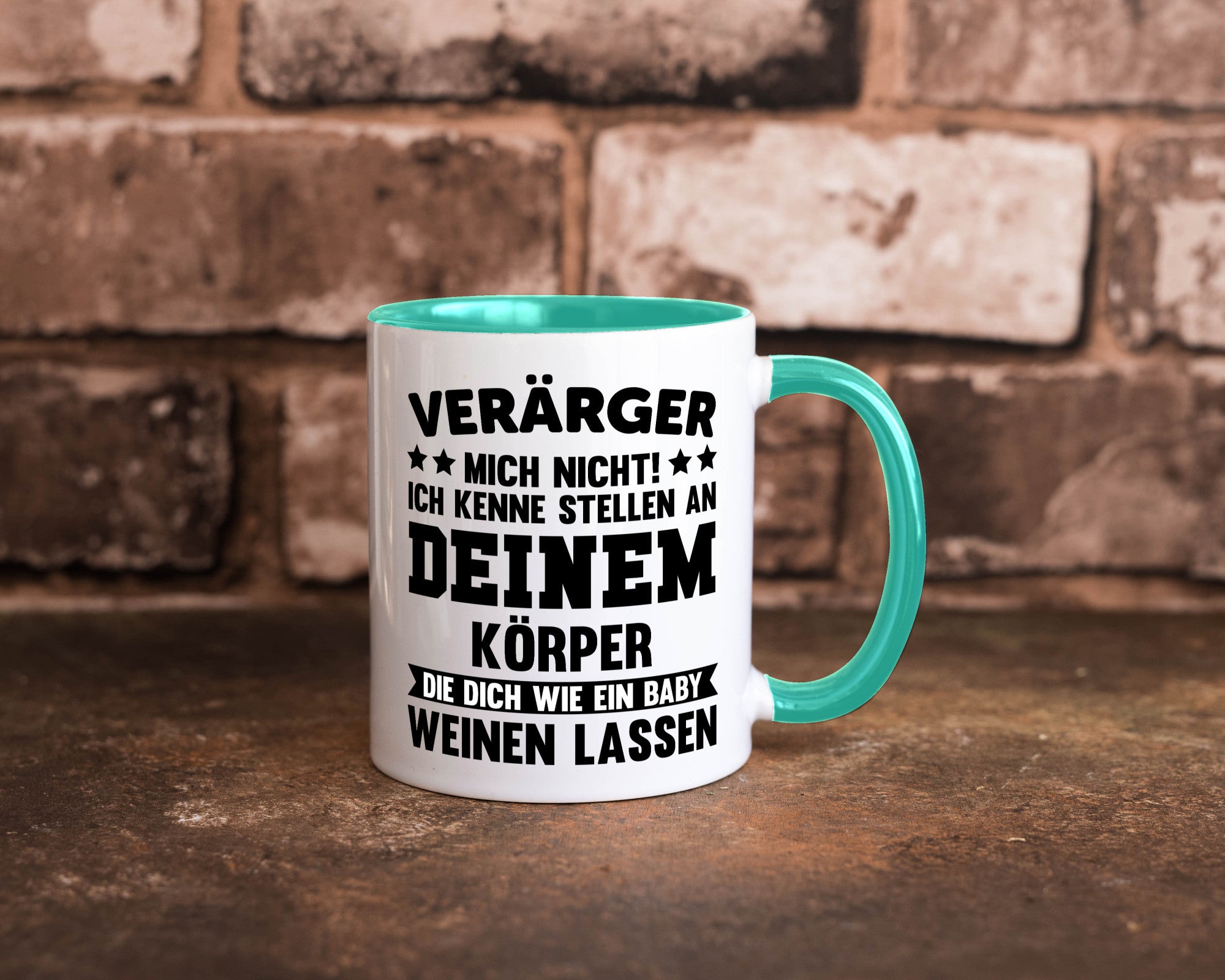 Ärger mich nicht ich kenne stellen da tut es weh. | Rache Geschenk Humor