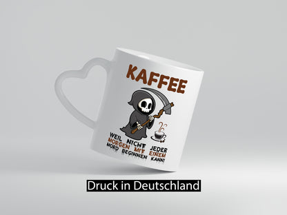Nicht jeder morgen beginnt mit einem Mord | Sensenmann lustig Humor