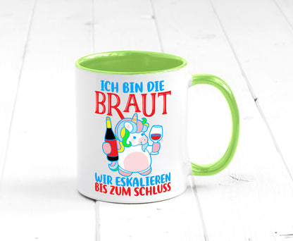 Junggesellinnenabschied | JGA Braut Einhorn Eskalation v2 lustig Humor