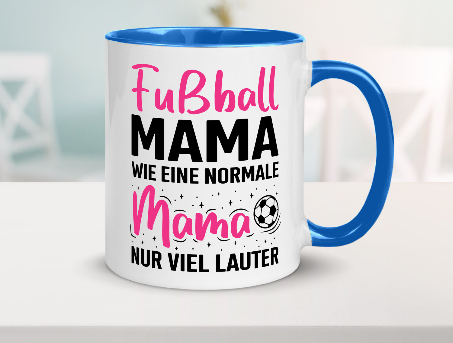 Fußball Mama | Coole Muttertag Geschenk Familie Geschenkidee lustiger Spruch