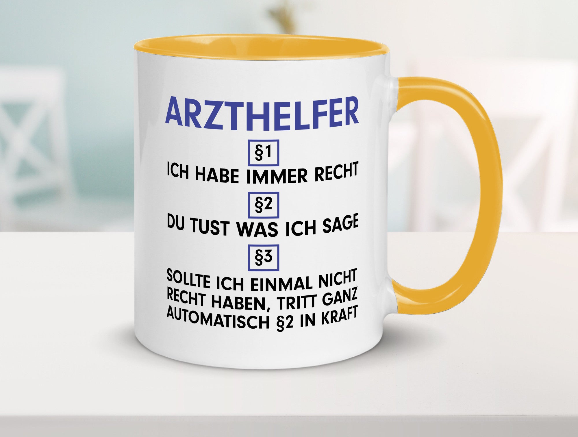 Ich habe immer Recht Arzthelfer | Fachangestellter Medizin Geschenkidee Humor