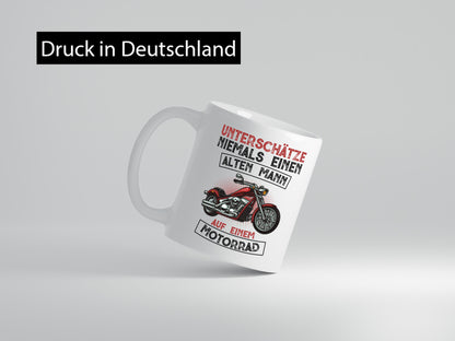 Biker Spruch | Männer Tasse Motorradfahrer Motorrad lustig Humor Geschenkidee