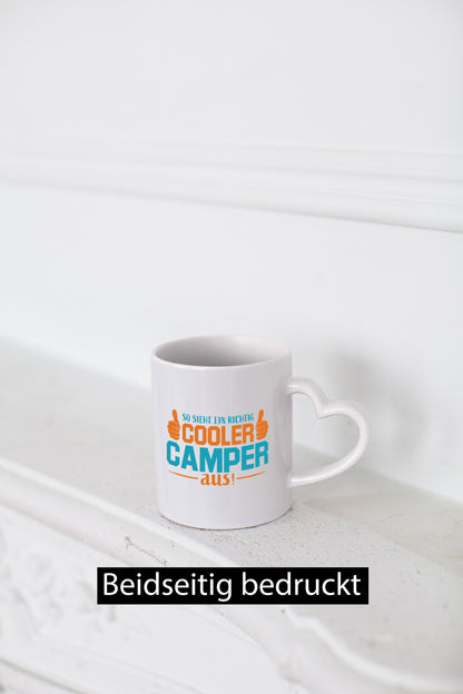 Richtig Cooler Camper | Daumen hoch Geschenk Humor Geschenkidee lustiger Spruch