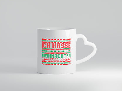 Ich Hasse Weihnachten | Ugly Christmas anti v2 Humor Geschenkidee Tasse