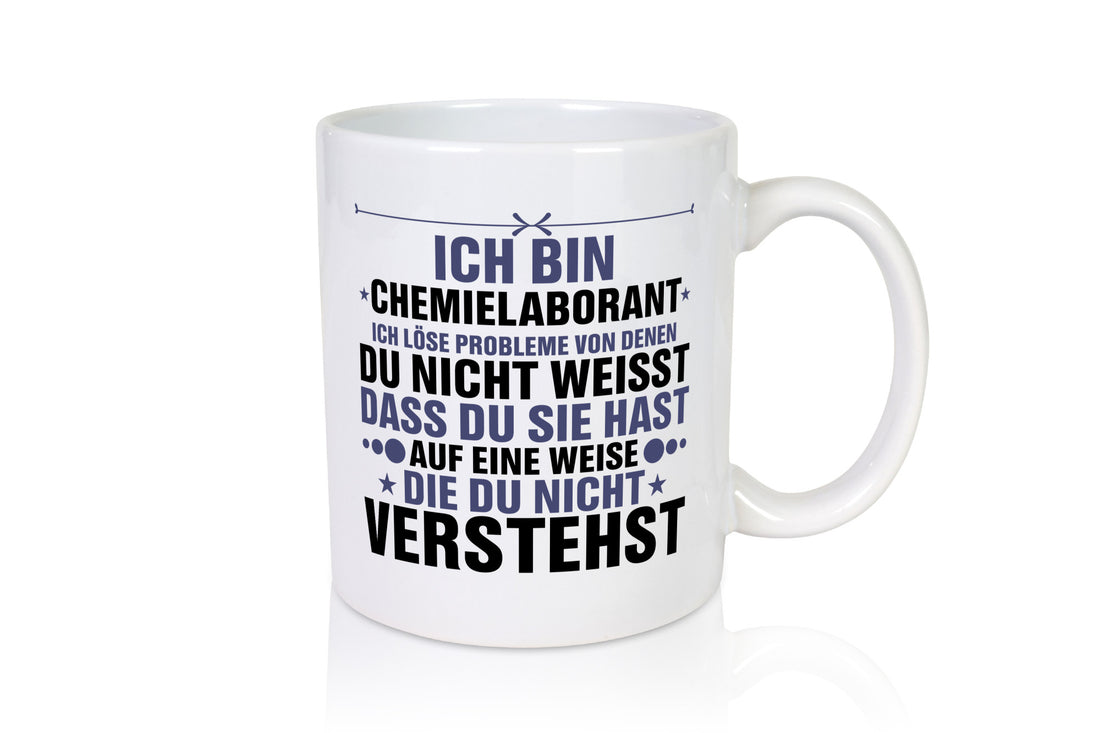 Löse Probleme: Chemielaborant | Laborant Chemie lustiger Spruch Geschenk Humor