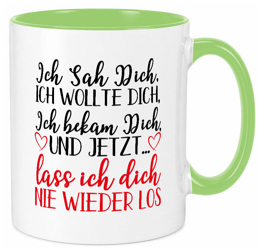 Ich will dich lustig Humor Geschenkidee Geschenk Tasse