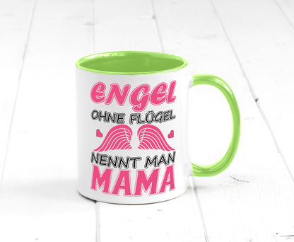 Mama Engel Humor Familie Geschenkidee Tasse
