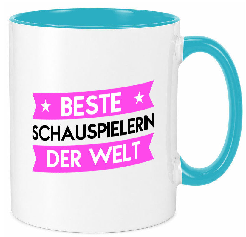 Beste Schauspielerin | Theater lustiger Spruch Geschenk Humor Geschenkidee Tasse