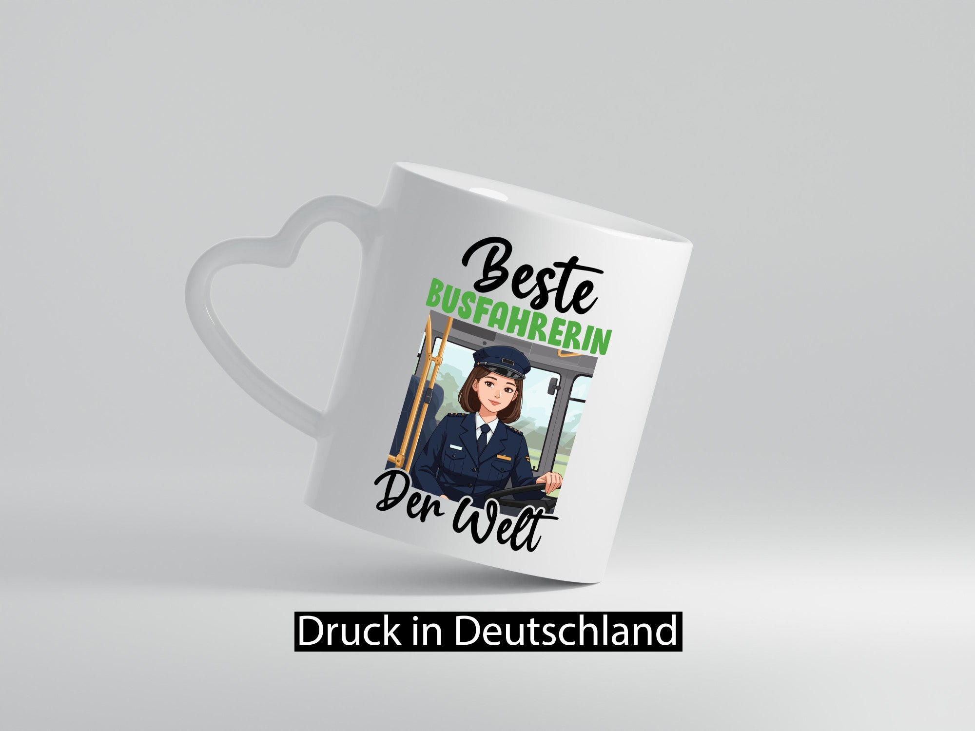 Beste Busfahrerin | Berufsfahrer Fahrerin v2 Geschenkidee Arbeit Kollegen Büro