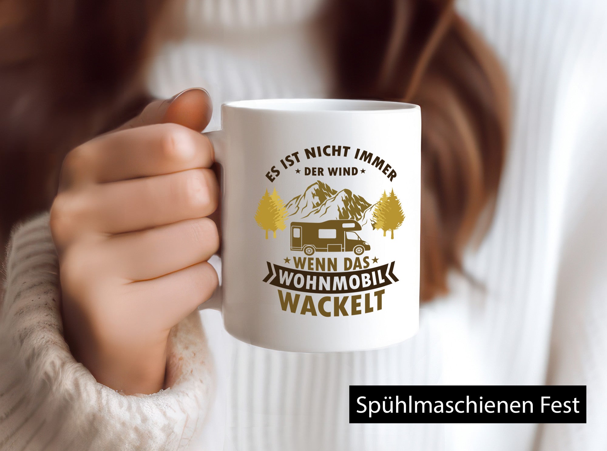 Es ist nicht immer der Wind | Wohnmobil wackelt Geschenk Humor Geschenkidee