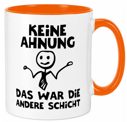 Das war die andere Schicht | Arbeit Mitarbeiter lustiger Spruch Geschenk