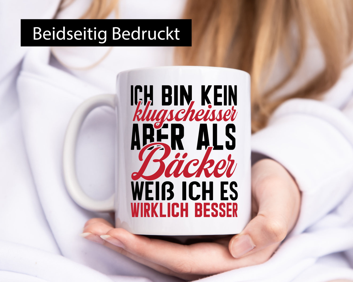 Kein Klugscheisser aber als Bäcker weiß ich alles besser Humor Geschenkidee