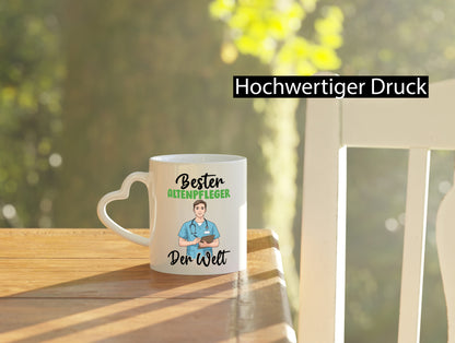 Bester Altenpfleger | Pflegepersonal lustiger Spruch Geschenk Humor
