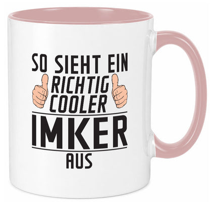Richtig Cooler Imker | Imkerei Geschenkidee Humor Tasse