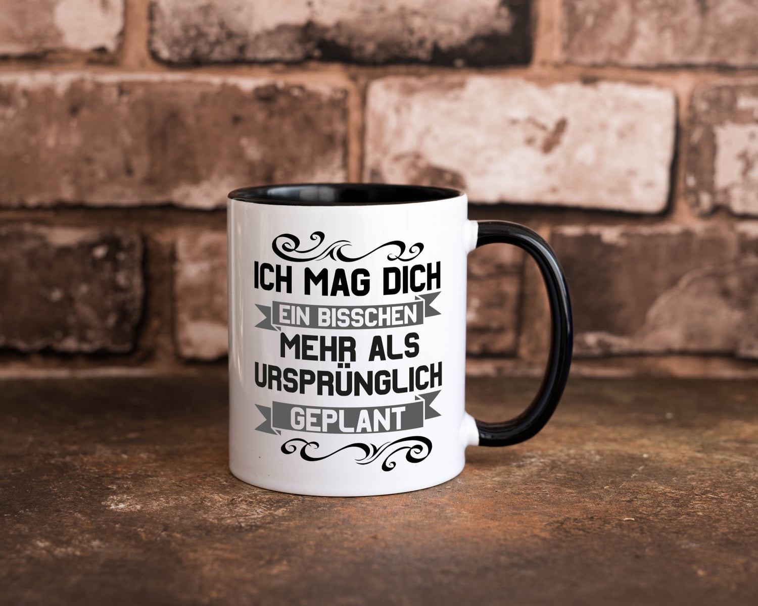 Ich mag dich mehr als geplant | Best Freinds Freundschaft Geschenkidee Humor