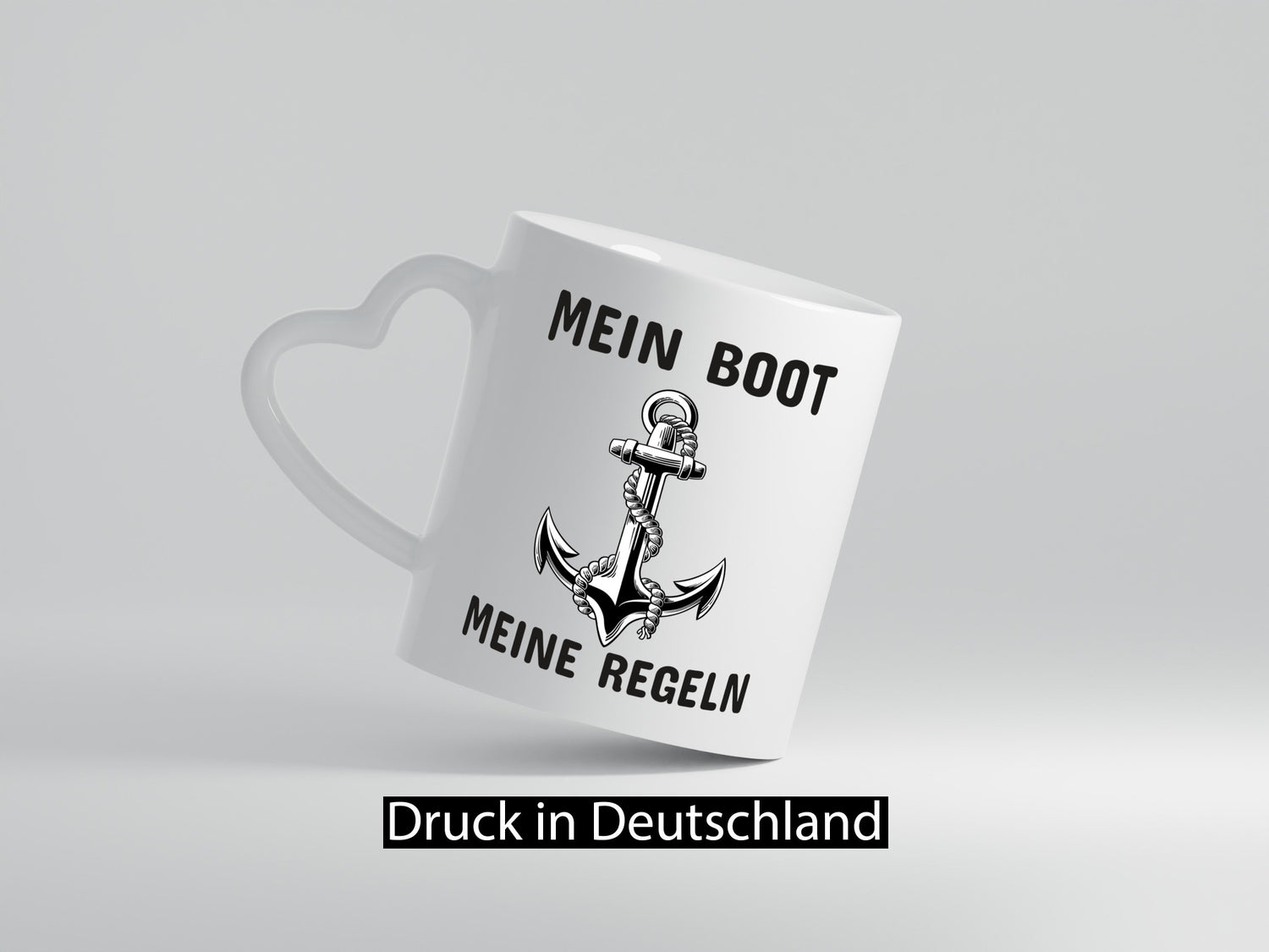 Mein Boot meine Regeln | Bootbesitzer Tasse Kapitän Geschenkidee Humor