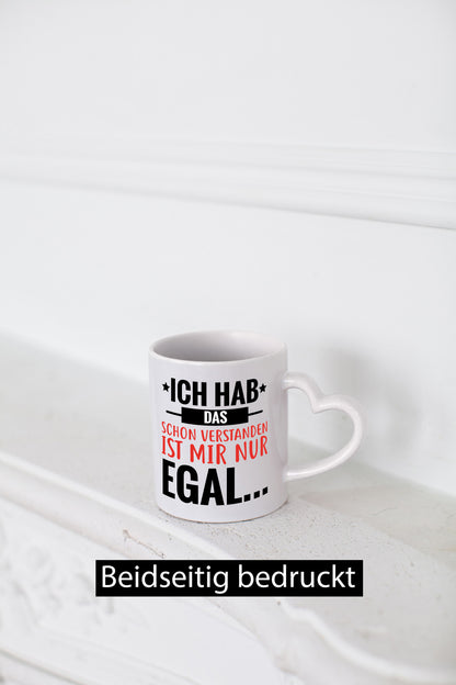 Ich habe Verstanden Geschenk Humor Geschenkidee lustiger Spruch Tasse