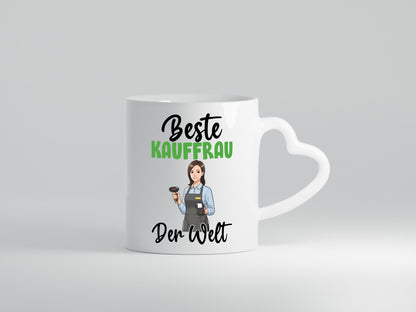 Beste Kauffrau | Kauffrauen v2 Humor Geschenkidee Tasse