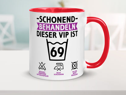 69 Geburtstag | schonend behandeln Jahre v2 Geschenk Geschenkidee lustiger