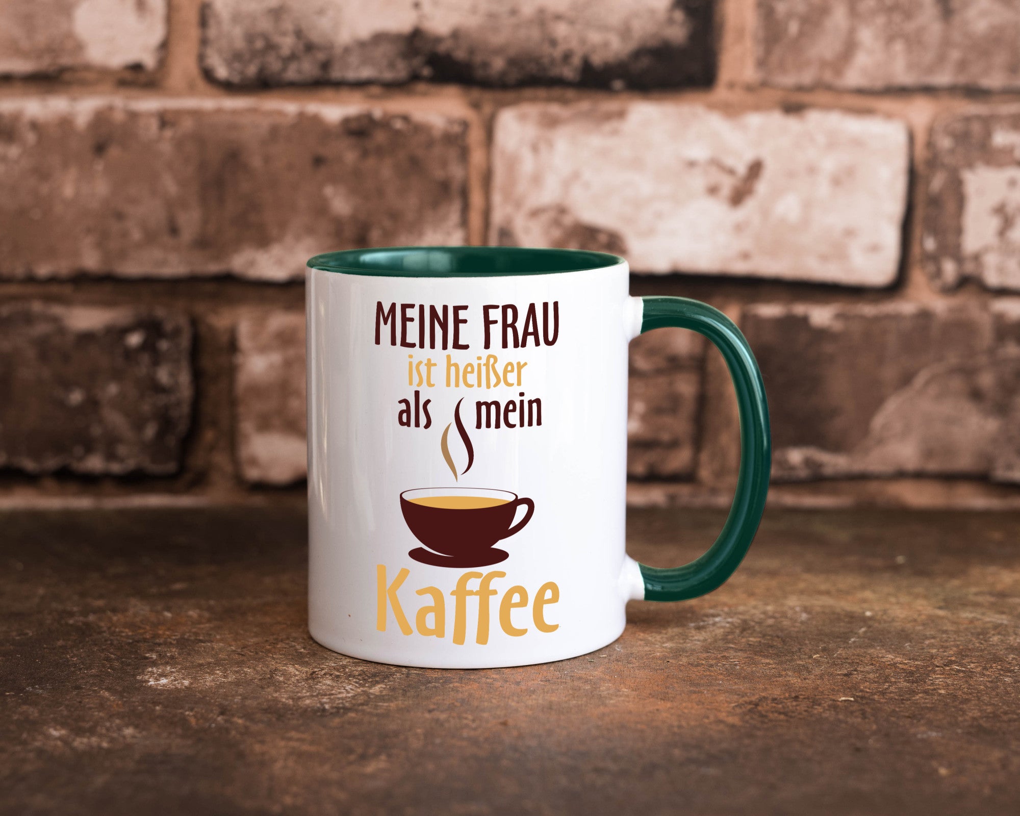 Meine Frau ist heißer als Kaffee | Ehe Partnerschaft Geschenk Humor