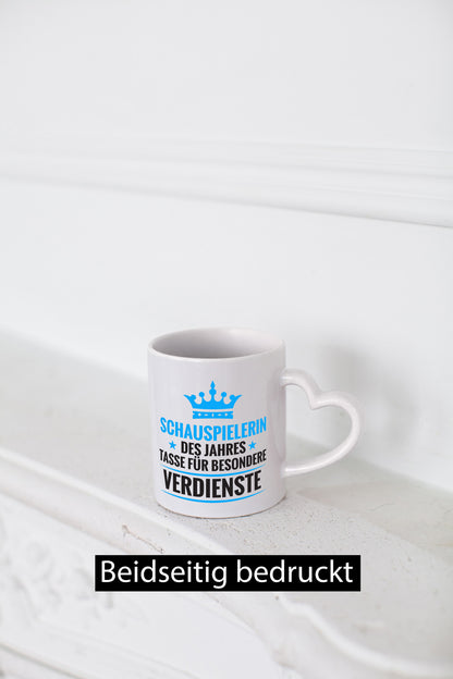 Besonderer Verdienst: Schauspielerin | Theater lustig Humor Geschenkidee