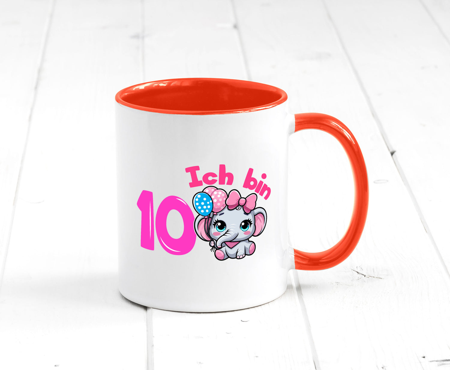 10. Geburtstag | 10 Jahre Elefant Mädchen Geschenk Geschenkidee lustiger Spruch