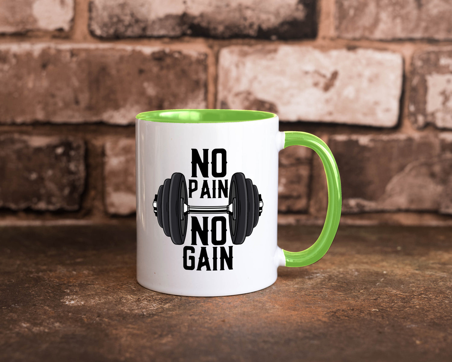 No Pain Gain | Training Motivation Fitness Pumpen lustig Humor Geschenkidee