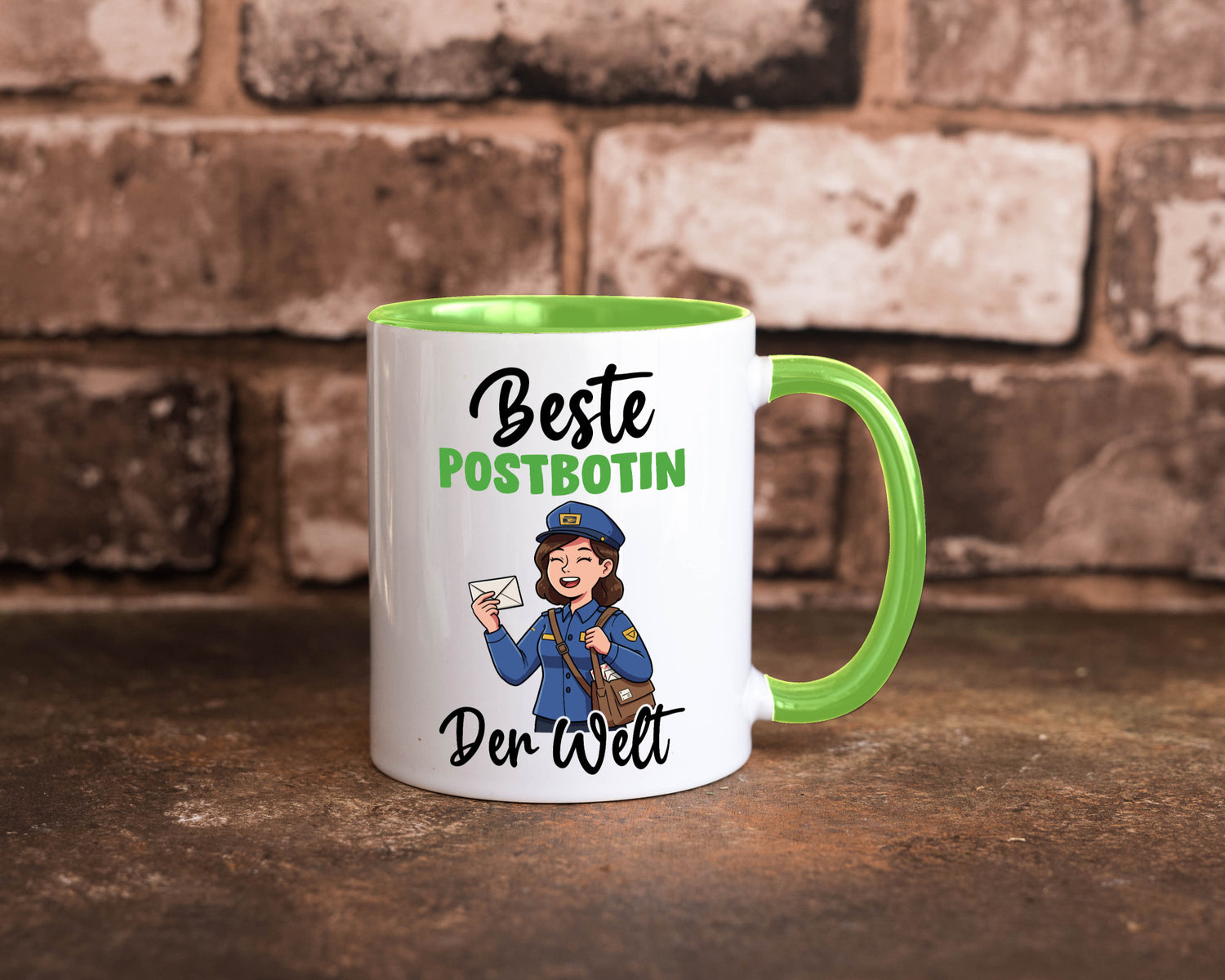 Beste Postbotin | Beruf Post Briefträger v2 lustig Arbeit Kollegen Büro