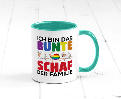 LGBTQ+ Tasse | Buntes Schaf Regenbogen Humor Geschenkidee