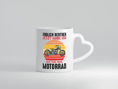 Endlich Renter jetzt habe ich Zeit für mein Motorrad lustig Humor Geschenkidee